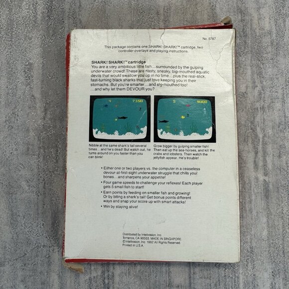 Shark Shark (Intellivision, 1982) - Picture 6 of 10